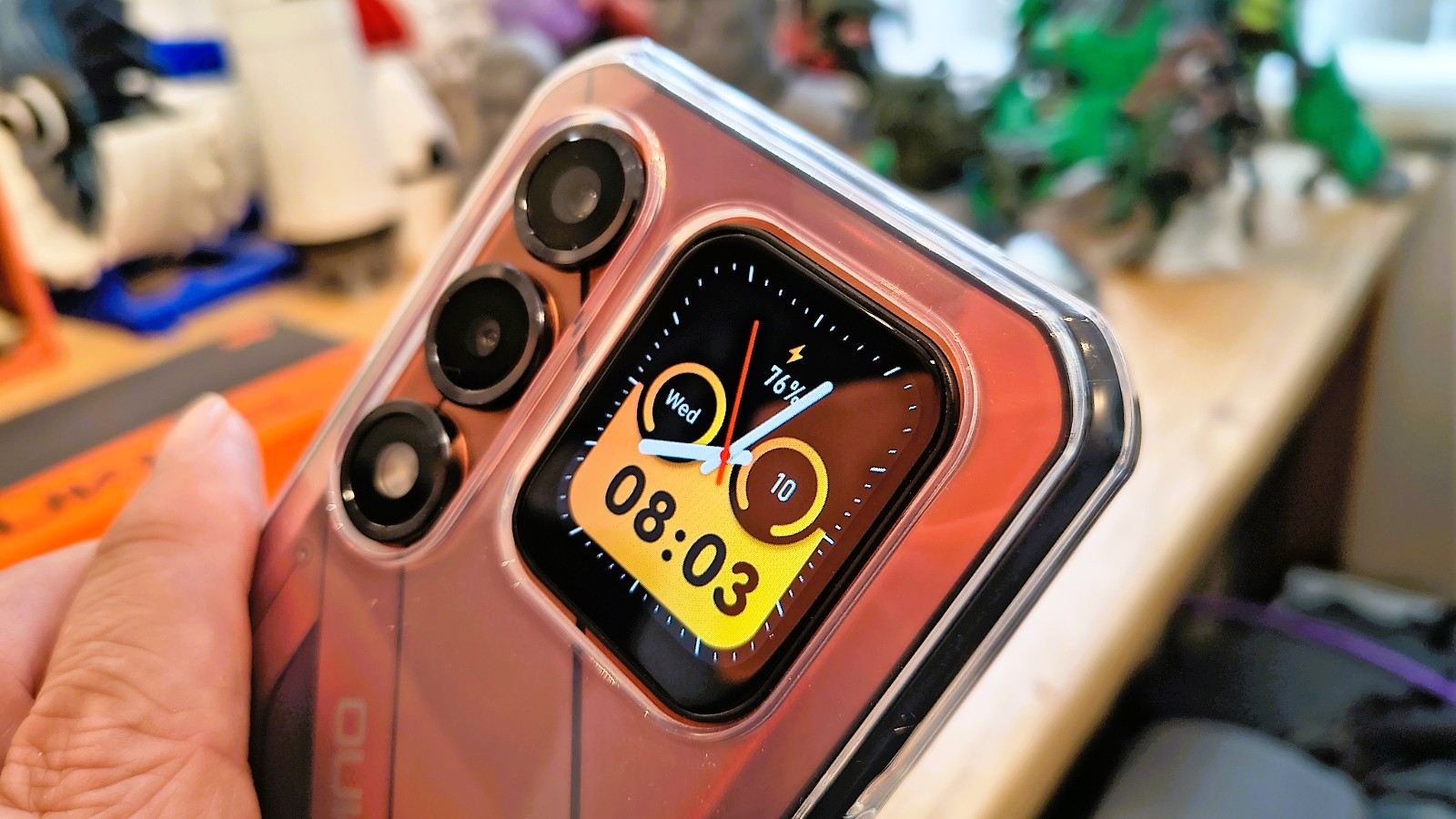 Oukitel WP66 rear screeen