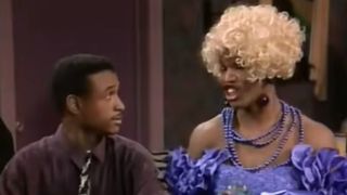 Screenshot of Tommy Davidson and Jamie Foxx in "Wanda" sketch on In Living Color