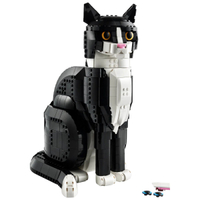 Lego Ideas Tuxedo Cat statue