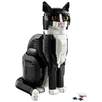 Lego Ideas Tuxedo Cat statue