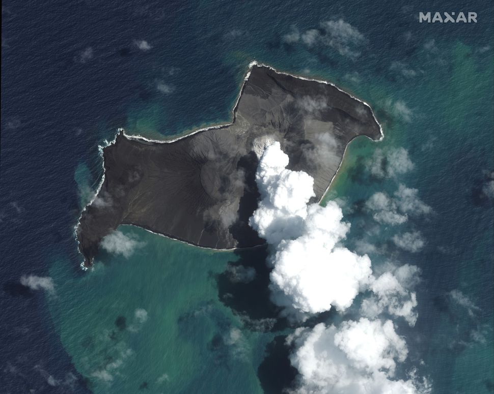 Lasting devastation from Tonga volcano eruption revealed in satellite