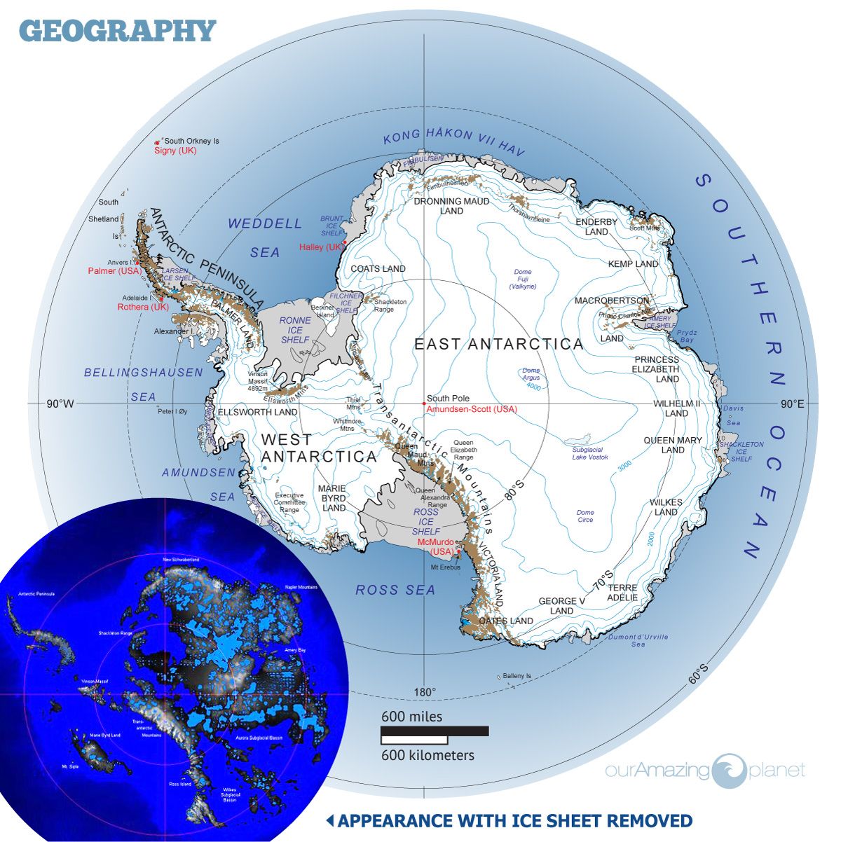 Antarctica: 100 Years of Exploration (Infographic) | Live Science