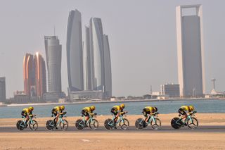 Jumbo-Visma won the last TTT held at the UAE Tour in 2019
