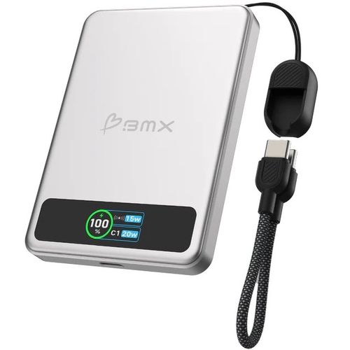 BMX SolidSafe 5K Solid-State Magnetic Power Bank
