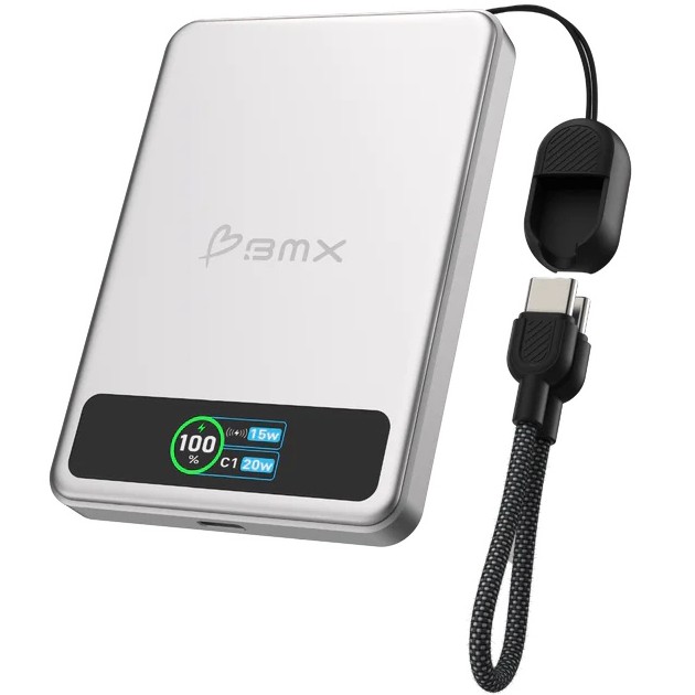 BMX SolidSafe 5K Solid-State Magnetic Power Bank