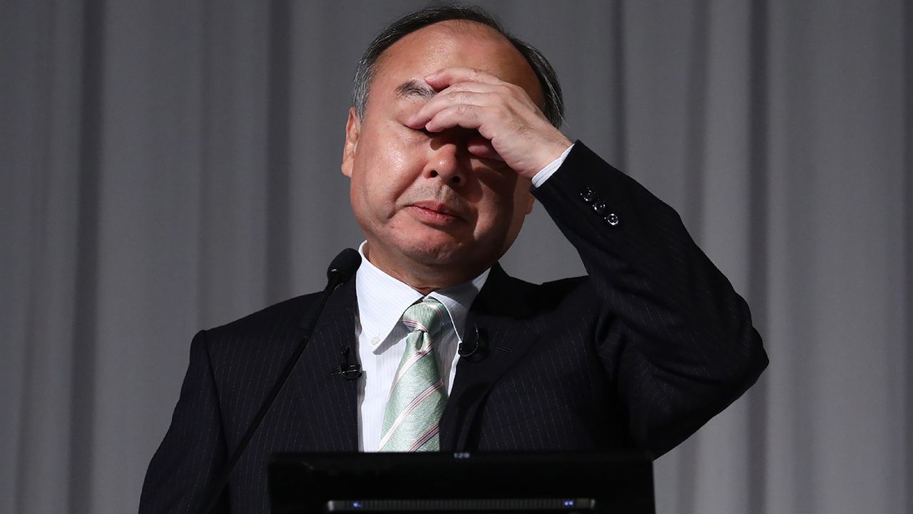 Softbank Group CEO Masayoshi Son 