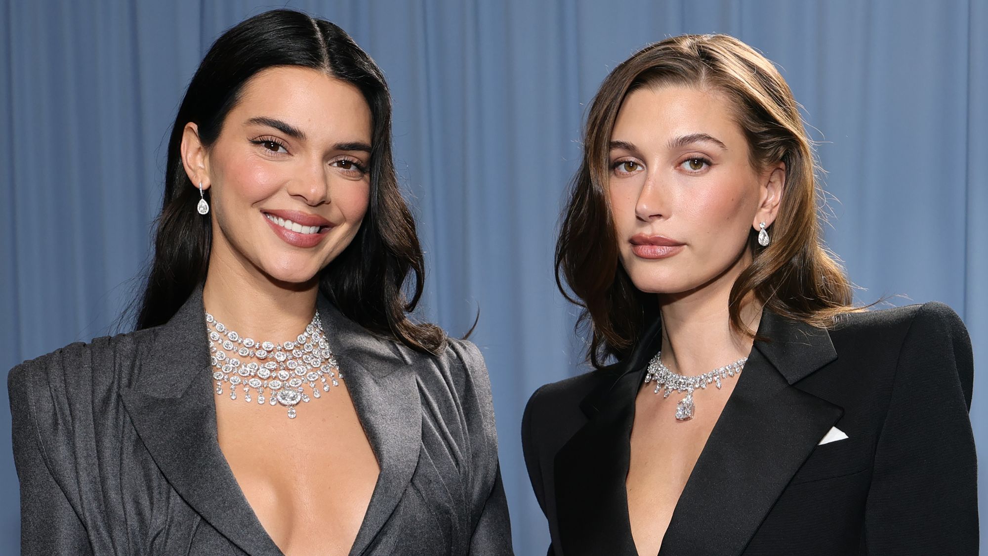Kendall Jenner and Hailey Bieber at the Met Gala 2025