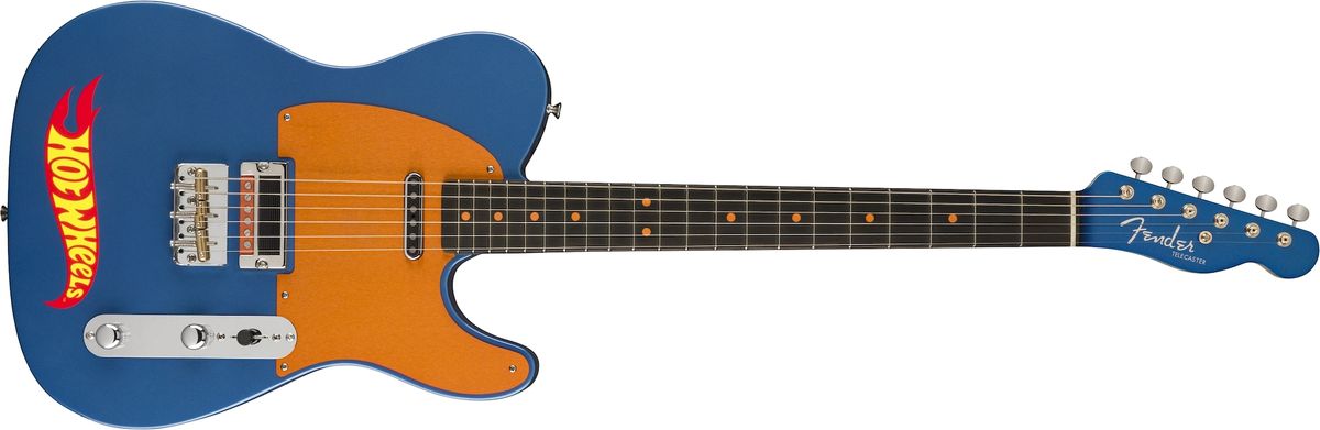 Fender Rip Rod Tele, Hot Wheels Blue