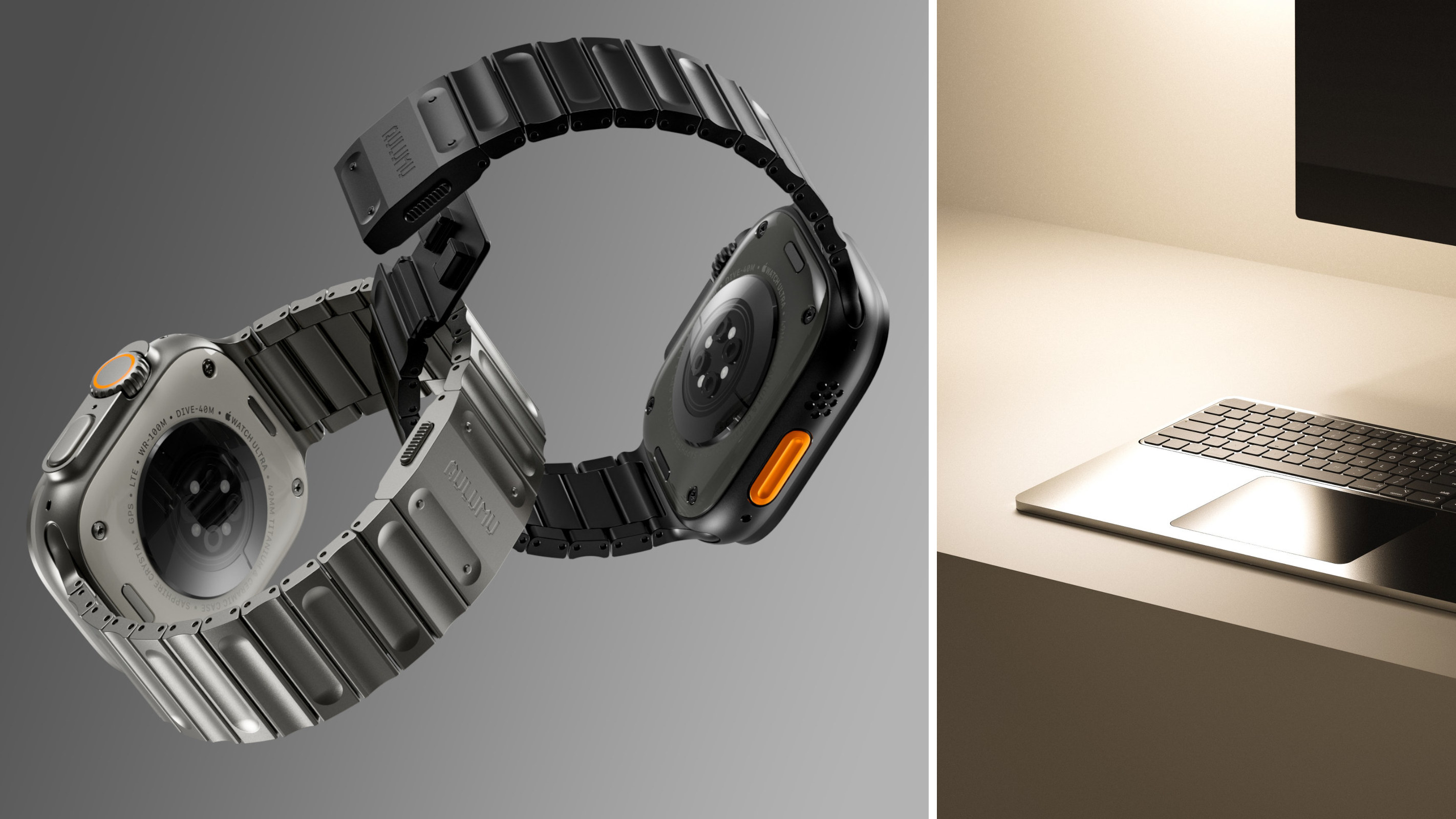 Aulumu C01 strap (left) and Bionic Labs Magic Duo S (right)