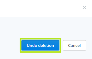 recover deleted items from dropbox