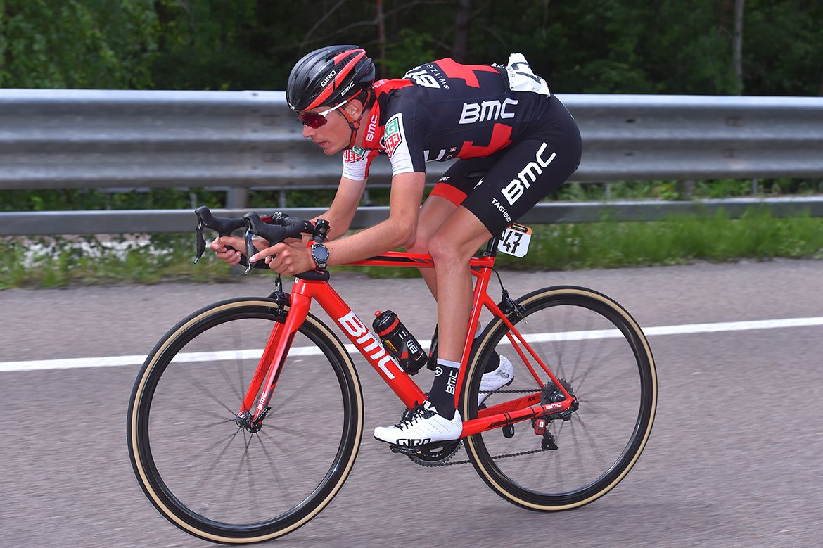 Manuel Senni on stage 17 of the Giro d'Italia