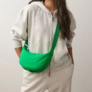 green crossbody bag