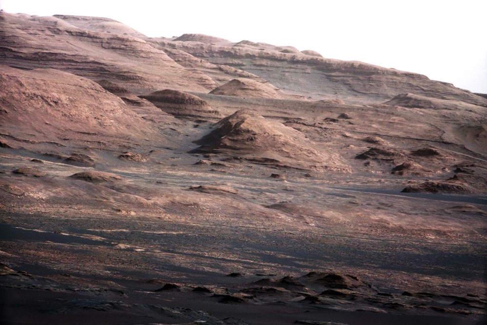 Layers at Base of Mount Sharp 1000