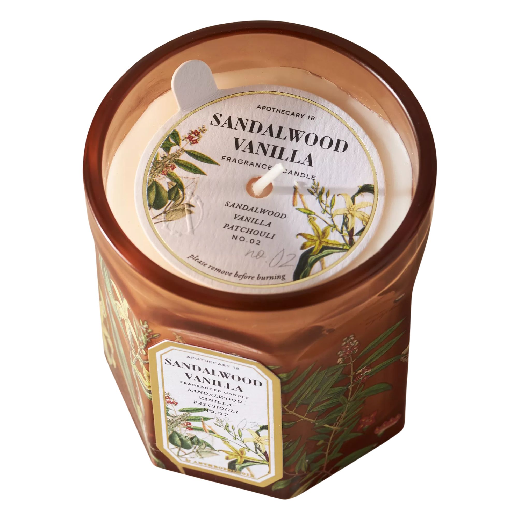Sandalwood candle