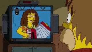 Weird Al Yankovic on The Simpsons