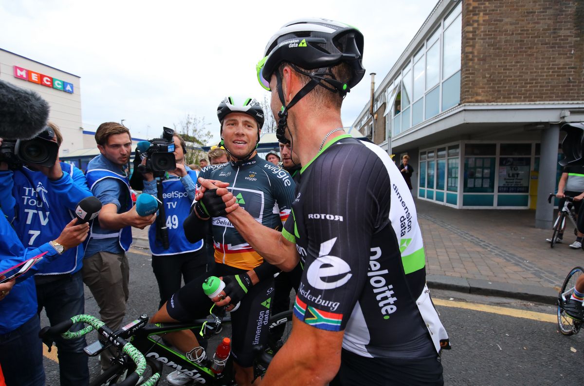 Congratulations at Dimension Data for Edvald Boasson Hagen's win