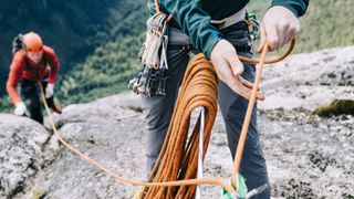 how to train for climbing: ropework
