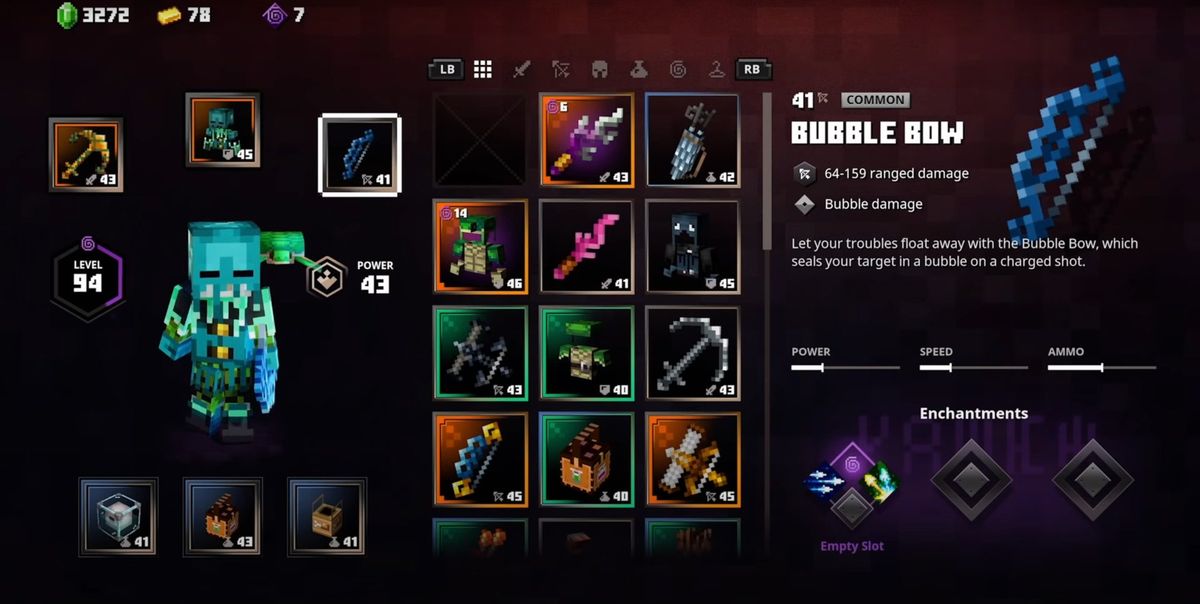 Minecraft Dungeons Dlc Hidden Depths Diary Screenshot