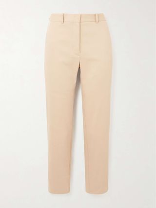 Bing Court Cotton-Blend Gabardine Slim-Leg Pants