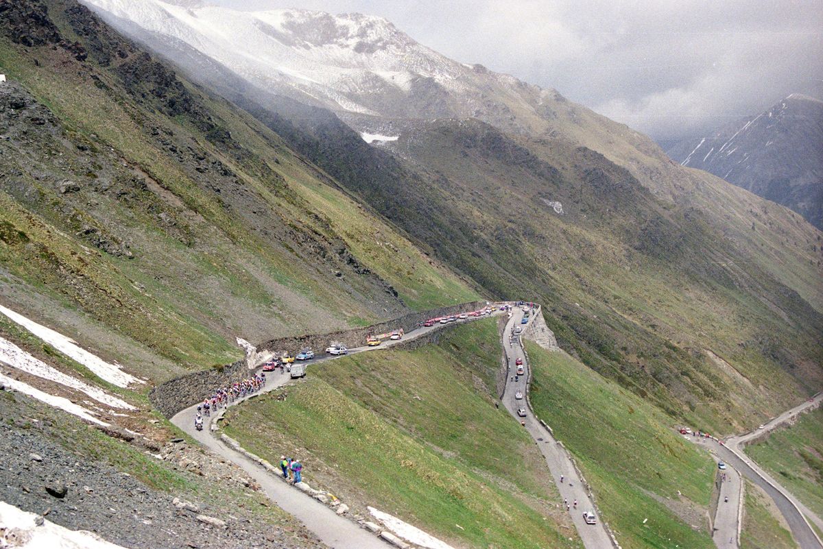 The famous Stelvio pass