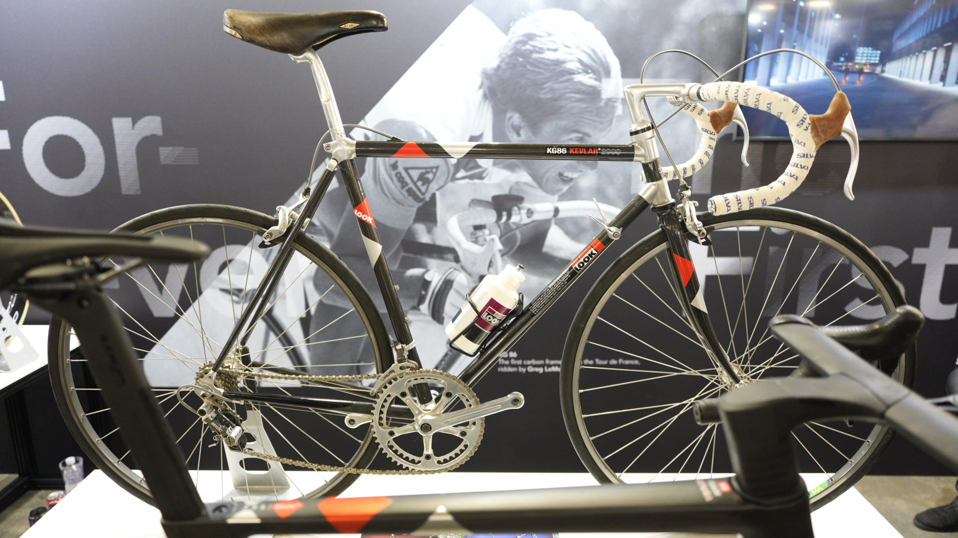 close up details of expensive bikes