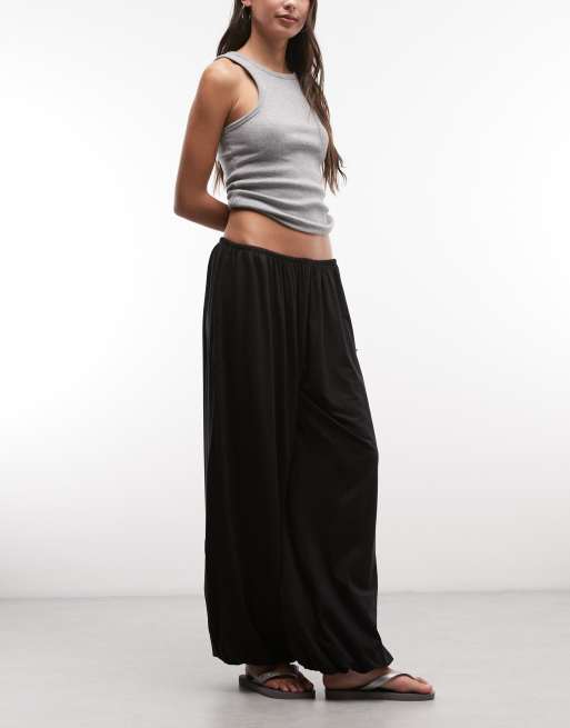 Weekday, Weekday Balloon Fit Pants in Black