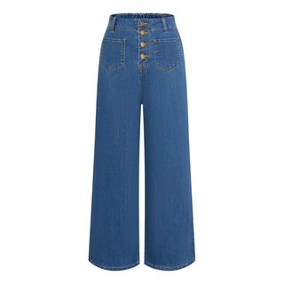 Belle Poque Wide-Leg Jeans