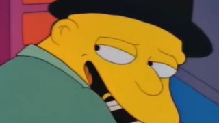 Leon Kompowsky singing in the banned The Simpsons episode, "Stark Raving Dad"