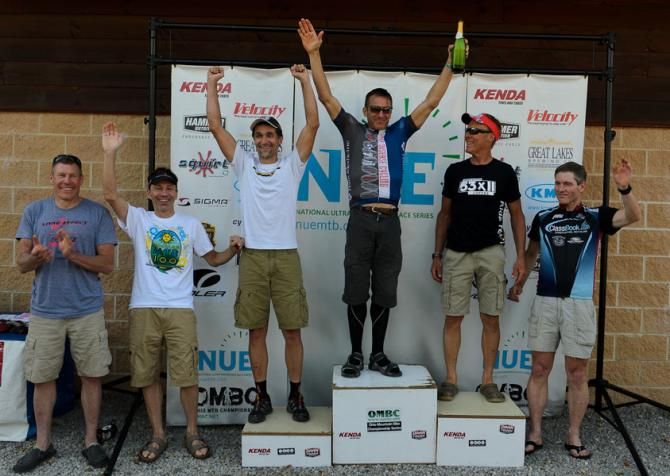 100 Mile Masters Podium