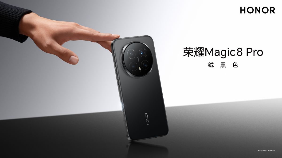 The new Honor Magic 8 Pro.