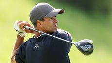 Adam Scott takes a shot at the PGA Championship