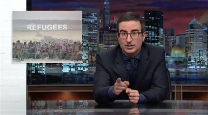 John Oliver makes the case for accepting Syrian refugees