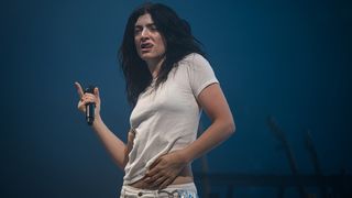 GLASTONBURY, ENGLAND - JUNE 27: (EDITORIAL USE ONLY) New Zealand singer/songwriter Lorde performs on the Woodsies stage during day three of Glastonbury festival 2025 at Worthy Farm, Pilton on June 27, 2025 in Glastonbury, England. Established by Michael Eavis in 1970, Glastonbury has grown into the UK's largest music festival, drawing over 200,000 fans to enjoy performances across more than 100 stages. In 2026, the festival will take a fallow year, a planned pause to allow the Worthy Farm site time to rest and recover. (Photo by Leon Neal/Getty Images)