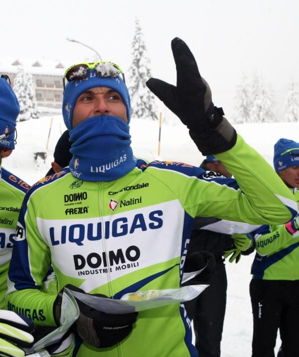 Ivan Basso, calling for a drink already?