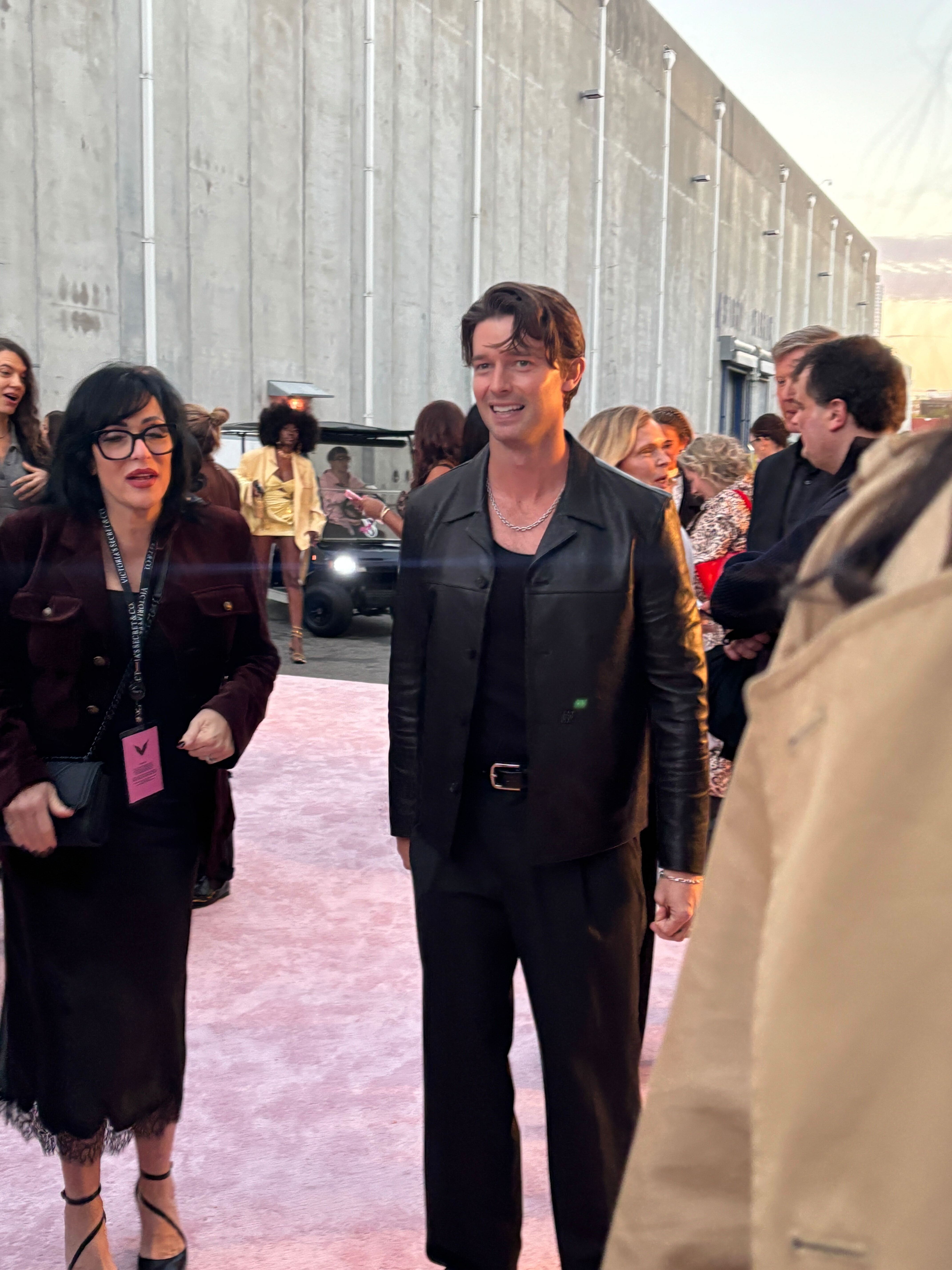 Patrick Schwarzenegger at the VSFS show