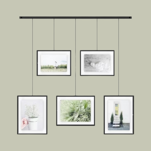 Umbra, Exhibit Multi Hanging Photo Frame Display, 5 Photo