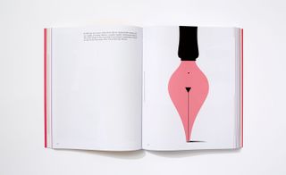 Graphic art illustrated in a visual autobiography book
