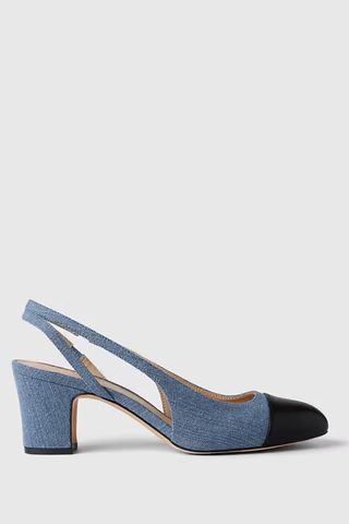 Gap Denim Slingback Heels