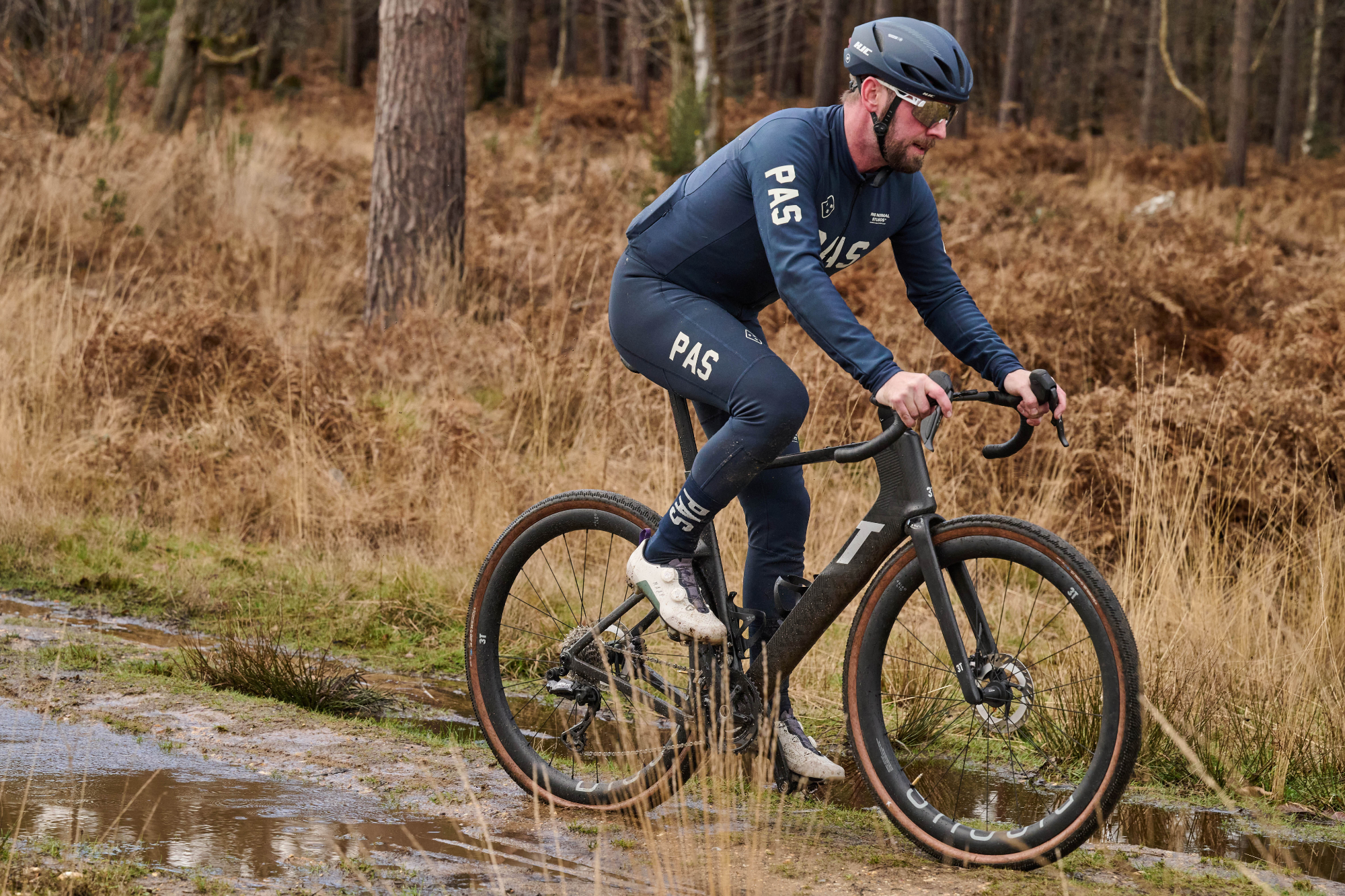 HJC Furion 3 helmet being worn and ridden by the author