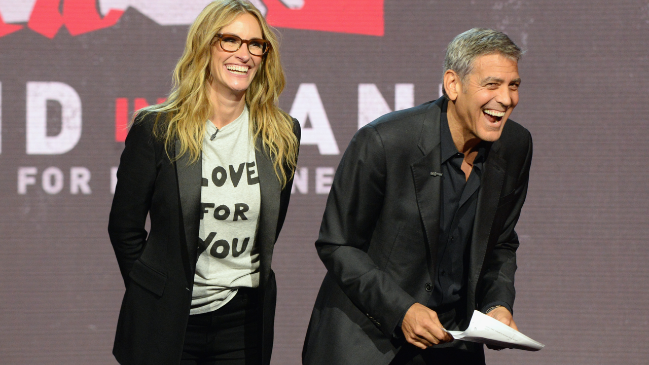 Julia Roberts and George Clooney