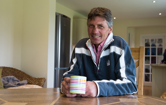 Andrew Nicholson at home
