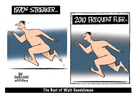 The TSA streaker