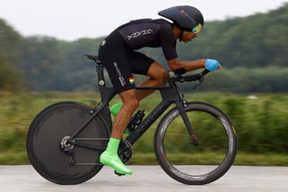 2021 UCI Road World Championships Flanders Men Elite Time Trial - Knokke - Heist Bruges 43,3 km - 19/09/2021 - Christopher Symonds (GHA) - photo Luca Bettini/BettiniPhotoÂ©2021