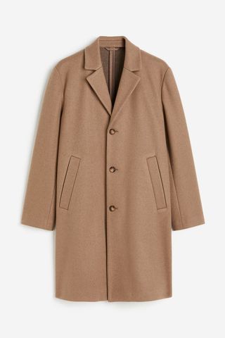 Wool-Blend Coat