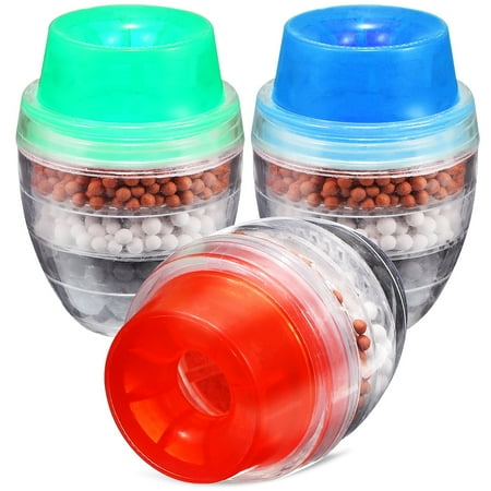 3 Pcs Water Filter for the Sink Faucet Tap Bathroom Strainer Shower Head Purifier Strainers