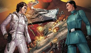 Leia and Zahra Star Wars Marvel Comics