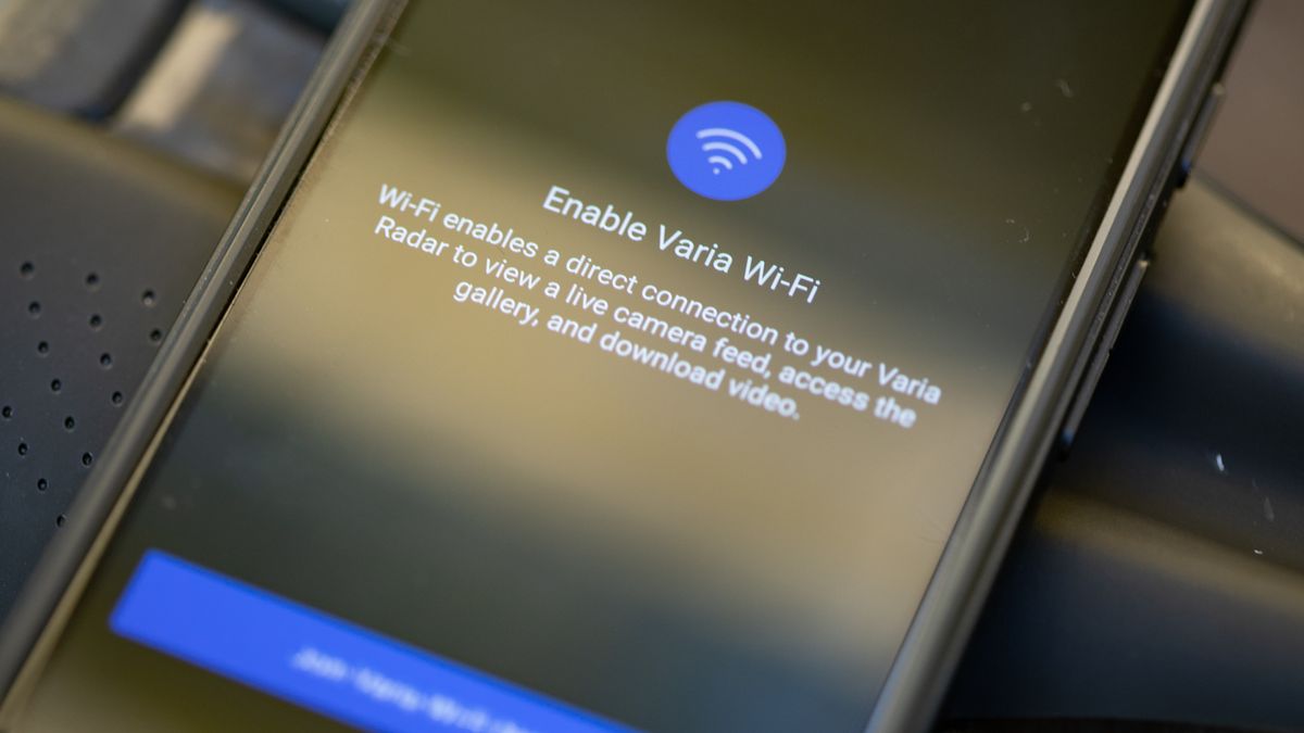 Garmin Varia RCT715 connection via wifi