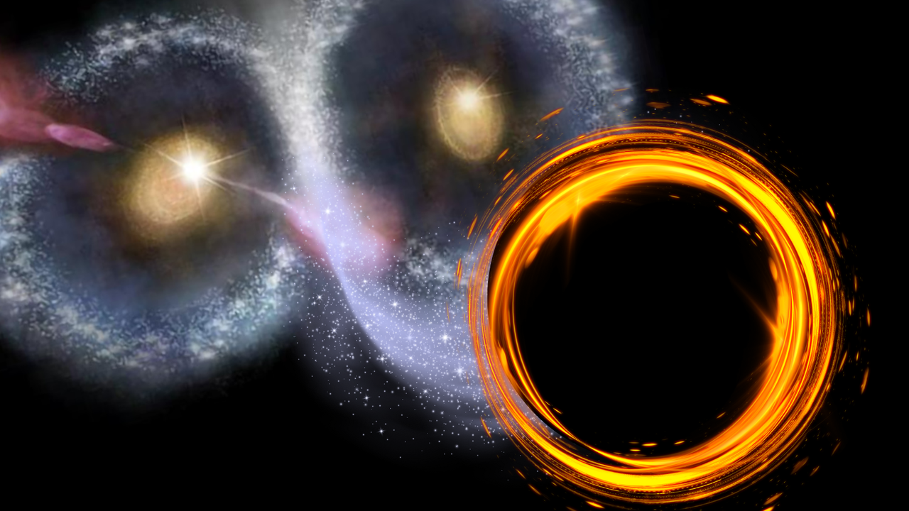 James Webb Space Telescope confirms 1st 'runaway' supermassive black hole rocketing through 'Cosmic Owl' galaxies at 2.2 million mph: 'It boggles the mind!'