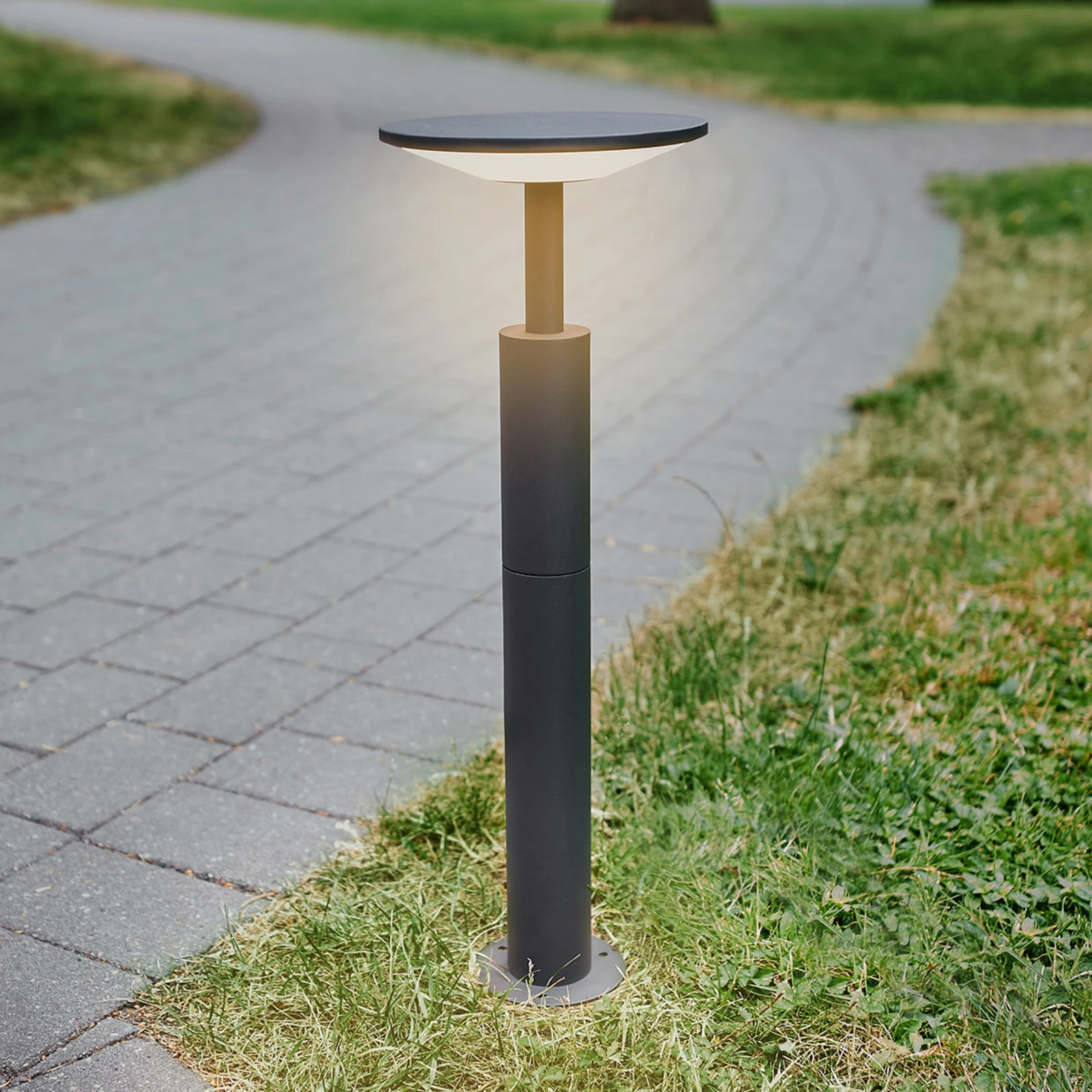 Lucande Led Path Light Fenia, 60 Cm, Anthracite, Ip65