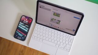 iPad Air with Magic Keyboard